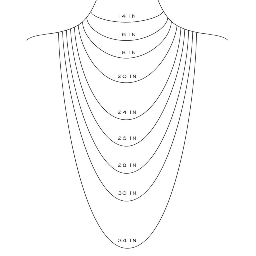 C030W B.Tiff Coil Chain Necklace, 1.2mm/ 1.5mm (An exclusive clasp design)